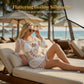 🧶 LIMITED-TIME 50% OFF! ✨ Crochet Beach Cover-Up – Bohemian, Tassels, Adjustable 🏖️