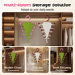 🎉 2026 Sale — Over 78,000 Sold! 🧥 Multi-Functional V-Shaped Double Sided Hanger Storage Rack