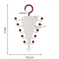 🎉 2026 Sale — Over 78,000 Sold! 🧥 Multi-Functional V-Shaped Double Sided Hanger Storage Rack