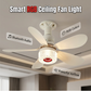 🌀 LIMITED-TIME 50% OFF! ✨ 3-in-1 Ceiling Fan with Light & Bluetooth – RGB, Quiet, Smart 💡