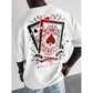 🃏 LIMITED-TIME 50% OFF! ✨ Men's Playing Card Graphic T-Shirt – Cotton, Casual, Statement Tee 🃁