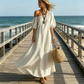 👗 LIMITED-TIME 50% OFF! ✨ Women's One-Shoulder Maxi Dress – Puff Sleeve, Flowy, Romantic 💃