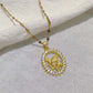 ✨ LIMITED-TIME 50% OFF! ✨ Sparkling Pendant Necklace – Micro-Pave, Gold-Tone, Durable 💎