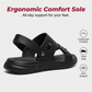 👞 LIMITED-TIME 50% OFF! ✨ Men's Leather Sandals – Anti-Slip, Thick Sole, Dual-Wear 🌴