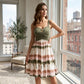 👗 LIMITED-TIME 50% OFF! ✨ Women's Tie-Dye Cami Dress – A-Line, Ruching, Sweetheart Neckline 🌸