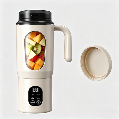 🥤 LIMITED-TIME 50% OFF! ✨ Portable Blender with Handle – 580mL, Self-Cleaning, Crushes Ice 🍓
