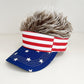 🧢 LIMITED-TIME 50% OFF! ✨ Novelty Wig Baseball Cap – Fake Hair, Adjustable, Sun Protection 😂