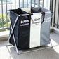 Foldable 3-Section Laundry Hamper Sorter