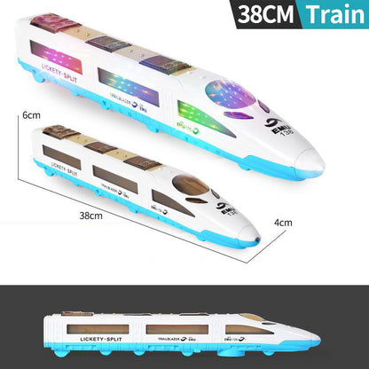 🎉 2026 Sale — Over 47,300 Sold!🚄 Electric Universal Simulation High Speed Railway Harmony Train Toy
