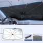 🎉 2026 Sale — Over 42,000 Sold! ☂️ Bendable Car Windshield Sunshade Umbrella – 360° Rod & Nano Titanium Layer 🚗