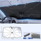 🎉 2026 Sale — Over 42,000 Sold! ☂️ Bendable Car Windshield Sunshade Umbrella – 360° Rod & Nano Titanium Layer 🚗
