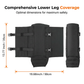 🐍 LIMITED-TIME 50% OFF! ✨ Snake Bite Protective Gaiters – Tear-Resistant, Armor Panels, Adjustable 🔧