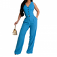 👕 LIMITED-TIME 50% OFF! ✨ Women's Vest & Pants Set – V-Neck, Wide-Leg, Adjustable Tie 🌿