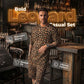 🐆 LIMITED-TIME 50% OFF! ✨ Men's Leopard Print Set – Short-Sleeve Top & Shorts, 3D Print 🧊