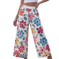 🌸 LIMITED-TIME 50% OFF! ✨ Women's Floral Palazzo Pants – Wide-Leg, Smocked Waist, Breezy 🍃