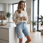👖 LIMITED-TIME 50% OFF! ✨ Women's High-Waisted Ripped Denim Shorts – Distressed, Cropped, Casual 🍁