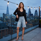 👖 LIMITED-TIME 50% OFF! ✨ Women's High-Waisted Ripped Denim Shorts – Distressed, Cropped, Casual 🍁