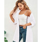 🧥 LIMITED-TIME 50% OFF! ✨ Women's Plus Size Open Cardigan – Lightweight, Mid-Length, Half Sleeves 🍁