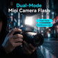 📸 LIMITED-TIME 50% OFF! ✨ Pocket-Sized Camera Flash – Dual Mode, Hot Shoe Mount, USB-C Recharge ⚡