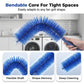 🧹 LIMITED-TIME BUY 1 GET 1 FREE! ✨ 360° Flexible Cleaning Brush – Bendable, Dense Bristles, All-Around Reach 🔄