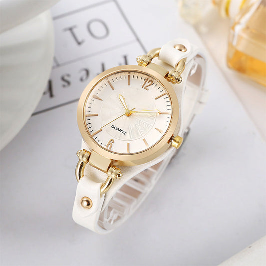 ⌚ LIMITED-TIME 50% OFF! ✨ Elegant Thin Band Watch – Sleek Dial, Leather Strap, Quartz Movement 💎