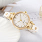 ⌚ LIMITED-TIME 50% OFF! ✨ Elegant Thin Band Watch – Sleek Dial, Leather Strap, Quartz Movement 💎