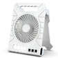 🌞 LIMITED-TIME 50% OFF! ✨ Solar-Powered Outdoor Fan – Rechargeable, Ultra-Quiet, with LED Light 💡