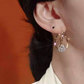 💎 LIMITED-TIME 50% OFF! ✨ Double Hoop Zirconia Earrings – Sparkling Ball, Lightweight, Secure Latch ✨