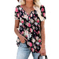 👚 LIMITED-TIME 50% OFF! ✨ Women’s Flowy Floral Button-Up Tee – Casual, Breezy, Versatile 🌸