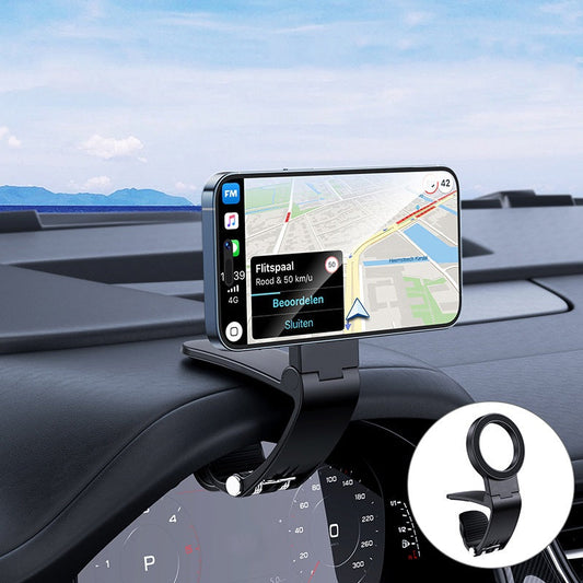 📱 LIMITED-TIME 50% OFF! ✨ Magnetic Dashboard Phone Mount – Strong Hold, Head-Up View, 360° Rotation 🚗