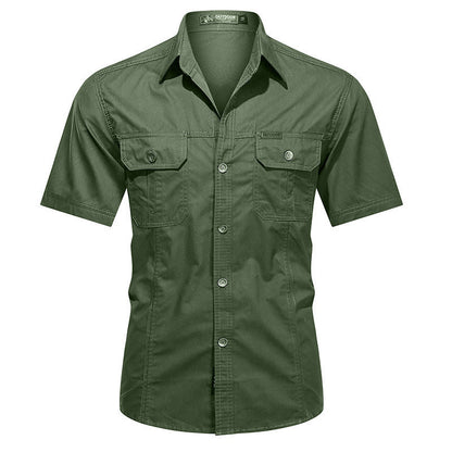 🎽 LIMITED-TIME 50% OFF! ✨ Men’s Tactical Shirt – Breathable, Reinforced, Chest Pockets 🏔️