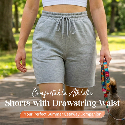 🩳 LIMITED-TIME 50% OFF! ✨ Athletic Shorts – Drawstring Waist, Breathable, Versatile Wear 🏃‍♂️