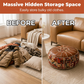 🛋️ LIMITED-TIME 50% OFF! ✨ Multifunctional Storage Ottoman Pouf – Decorative, Spacious, Versatile 🏠