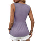 👚 LIMITED-TIME 50% OFF! ✨ Elegant Slimming V-Neck Tank Top – Twist Knot, Breathable, Wrinkle Resistant 🌴