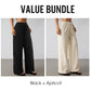 👖 LIMITED-TIME 50% OFF! ✨ Women's Striped Wide-Leg Pants – Drawstring Waist, Lightweight, Versatile 🌸