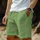 🩳 LIMITED-TIME 50% OFF! ✨ Men's Cotton-Linen Shorts – Breathable, Drawstring, Relaxed Fit ☀️