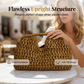 👜 LIMITED-TIME 50% OFF! ✨ Handwoven Straw Handbag – U-Shaped Grip, Roomy, Resort Ready 🏖️