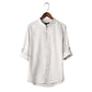 👔 LIMITED-TIME 50% OFF! ✨ Men’s Linen Mandarin Collar Shirt – Breathable, Frog Buttons, Relaxed Fit 🍂
