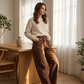 🎉 2026 Sale — Over 23,000 Sold! 💞 Women's High-Waist Wide-Leg Pants – Effortless Chic 🌸