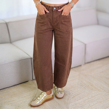 🎉 2026 Sale — Over 23,000 Sold! 💞 Women's High-Waist Wide-Leg Pants – Effortless Chic 🌸
