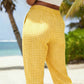👖 LIMITED-TIME 50% OFF! ✨ Gingham Capri Pants – Drawstring Waist, Cotton-Linen, Breathable 🌿