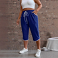 🩳 LIMITED-TIME 50% OFF! ✨ Women's Casual Capri Sweatpants – Side Pockets, Relaxed Fit, Soft 🍂