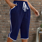 🩳 LIMITED-TIME 50% OFF! ✨ Women's Casual Capri Sweatpants – Side Pockets, Relaxed Fit, Soft 🍂