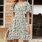 👗 LIMITED-TIME 50% OFF! ✨ Women’s Floral Print V-Neck Dress – Ruffle Sleeves, A-Line, Lightweight 🌸