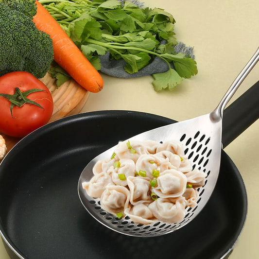 🎉 2026 Sale — Over 27 900 Sold!🍳 Stainless Steel Skimmer Slotted Spoon