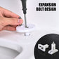 🚽 LIMITED-TIME 50% OFF! ✨ Universal Toilet Seat Mounting Bolts – 304 Stainless Steel, Tool-Free 🔧