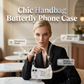 📱 LIMITED-TIME 50% OFF! ✨ 3D Butterfly Handbag Phone Case – Rhinestones, Detachable Strap, Shockproof 🦋