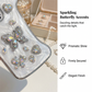 📱 LIMITED-TIME 50% OFF! ✨ 3D Butterfly Handbag Phone Case – Rhinestones, Detachable Strap, Shockproof 🦋