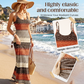 👗 LIMITED-TIME 50% OFF! ✨ Women's Striped Maxi Dress – Slim Fit, Flowy, Effortless Elegance 🌊