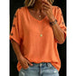 🎉 2026 Sale — Over 40,000 Sold!🌸Women's Casual Scoop Neck Top – Relaxed Fit, Solid Colors 👗